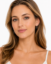 Load image into Gallery viewer, 18K Gold Floating Diamond Earrings