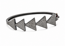 Load image into Gallery viewer, Geometric Pavé Diamond Bracelet
