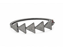 Load image into Gallery viewer, Geometric Pavé Diamond Bracelet