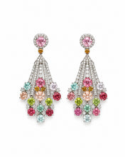 Load image into Gallery viewer, Multi-Color Tourmalines, Rubies and Diamonds
