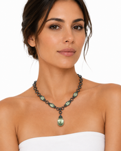 Load image into Gallery viewer, Green Topaz Necklace
