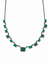 Load image into Gallery viewer, Emerald &amp; Diamond Necklace
