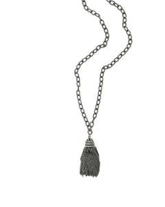 Chain Tassel necklace