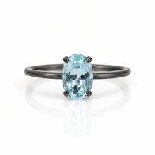 Load image into Gallery viewer, Oval Aquamarine Ring
