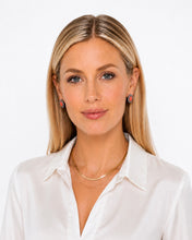 Load image into Gallery viewer, Coral &amp; Pavé Diamond Stud Earrings
