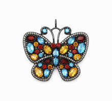 Load image into Gallery viewer, Colorful Gemstone Butterfly
