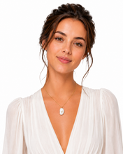 Load image into Gallery viewer, Baroque pearl and diamond
