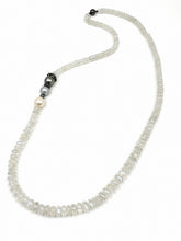 Load image into Gallery viewer, Moonstone, Pearl Statement Necklace
