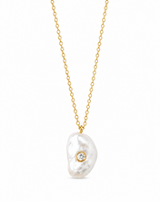 Load image into Gallery viewer, Baroque pearl and diamond
