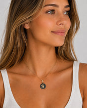 Load image into Gallery viewer, 14K Gold Botanical Pendant Necklace
