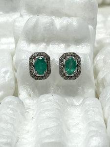 Emerald Studs