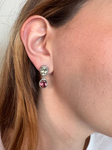 Tourmaline and diamonds
