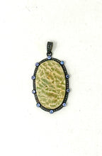Load image into Gallery viewer, Agate Geode &amp; Diamond Pendant
