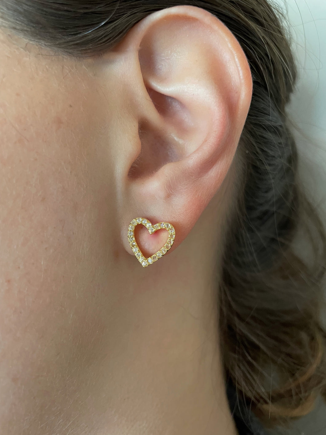 Heart Studs