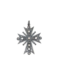 Load image into Gallery viewer, Rose Cut Diamond Cross
