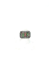 Load image into Gallery viewer, Pink Tourmaline band ring
