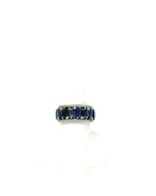 Load image into Gallery viewer, Blue Sapphire Band Ring
