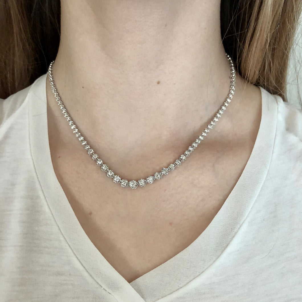 Infinity Diamond Necklace