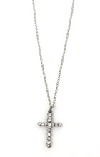 Load image into Gallery viewer, Diamond cross necklace
