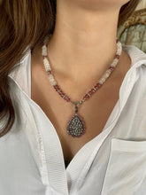 Load image into Gallery viewer, Pink Tourmaline and Moonstone
