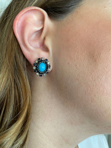 Turquoise and sapphires