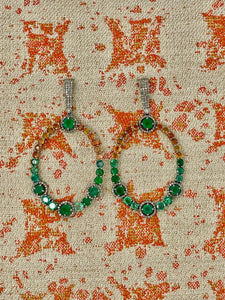 Green & Orange Ovals